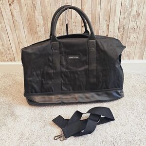 Kenneth Cole black duffel bag